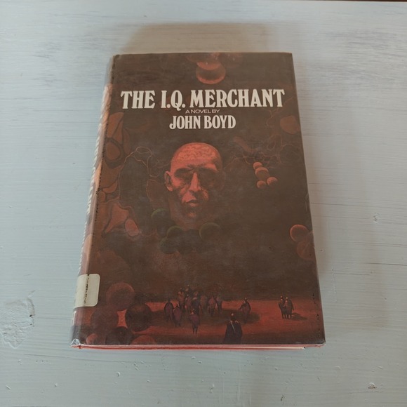 Other - RARE Vintage 1972 HCDJ-The I.Q. Merchant by John Boyd-California Psy-fi